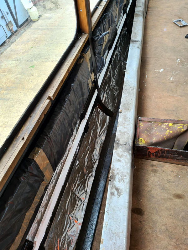 Class 100: Thermal insulation behind the heater duct